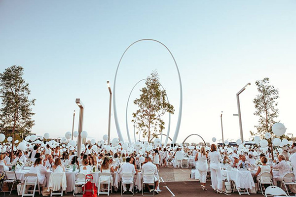 Diner en Blanc Perth event catering - Ultimo Catering & Events Perth