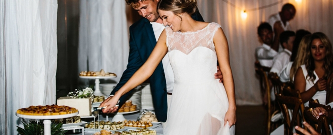 Brooke + Mat Real Wedding catering Perth - BLOG