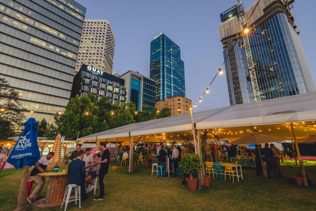 Night at the Quay 2021 Elizabeth Quay Corporate Christmas Parties Perth Ultimo Catering Events
