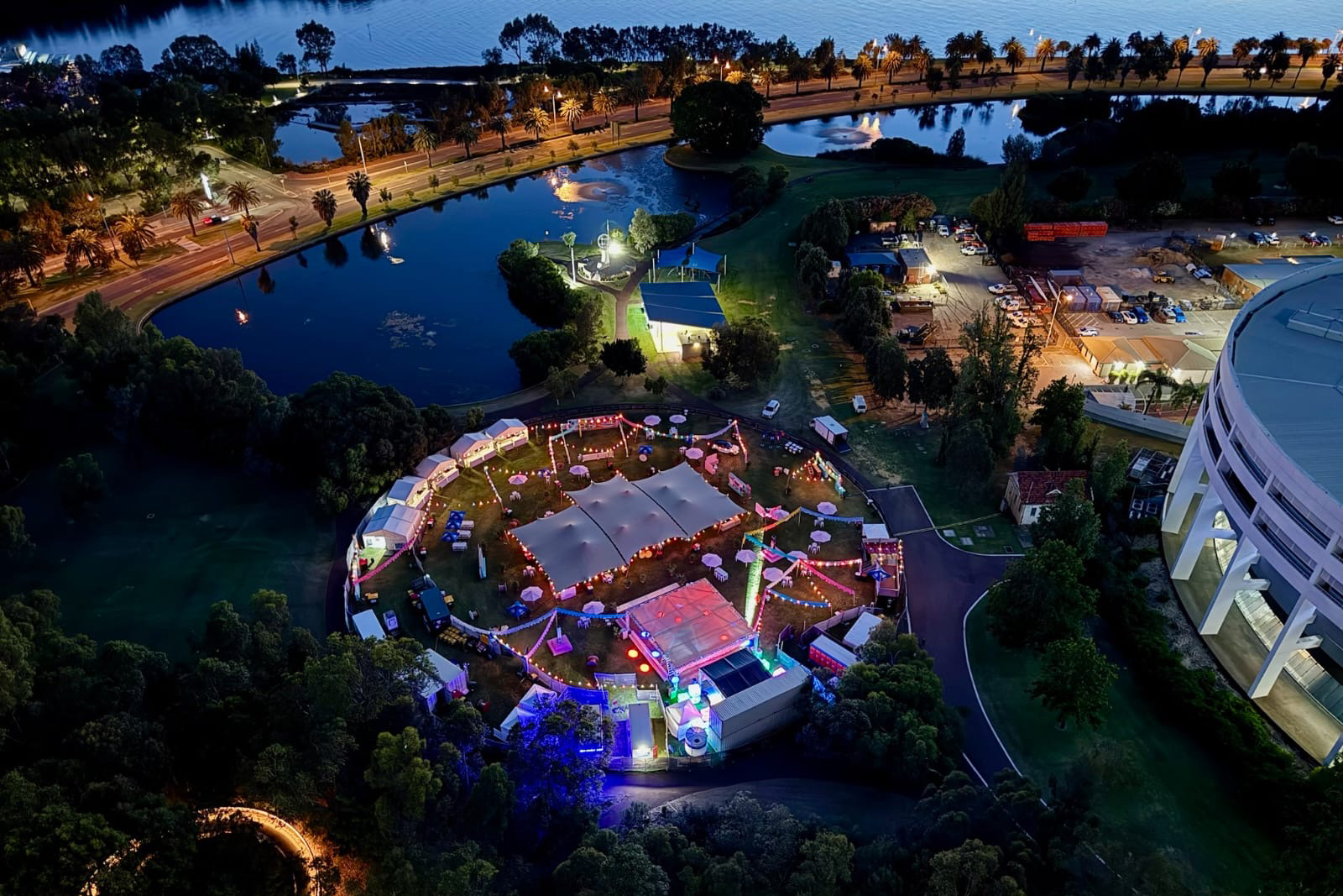 Ultimo Catering - Corporate Christmas Events Enchanted at Ozone Reserve