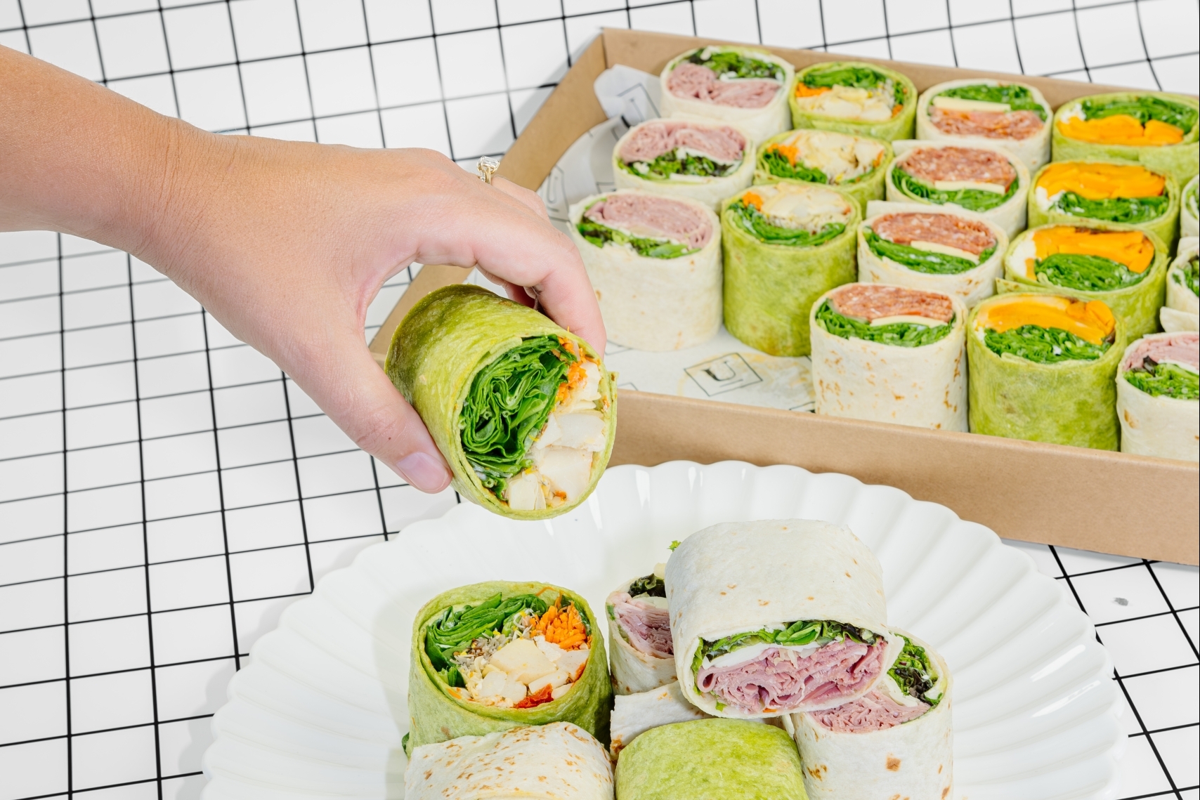 Ultimo Catering Events Platter Sandwich Menu 