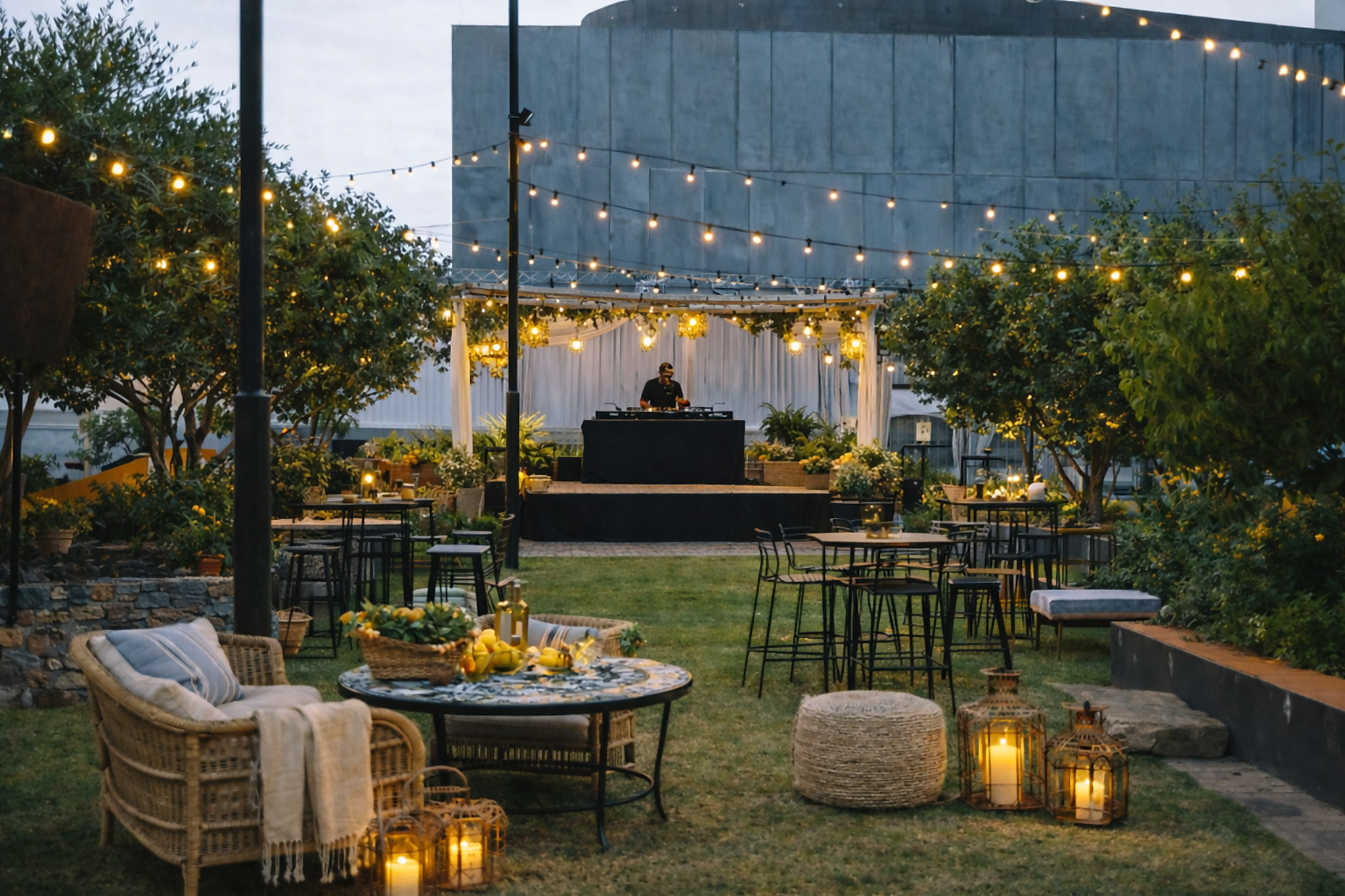 Corporate end of year event Sol Society at Urban Orchard - Ultimo Catering & Events