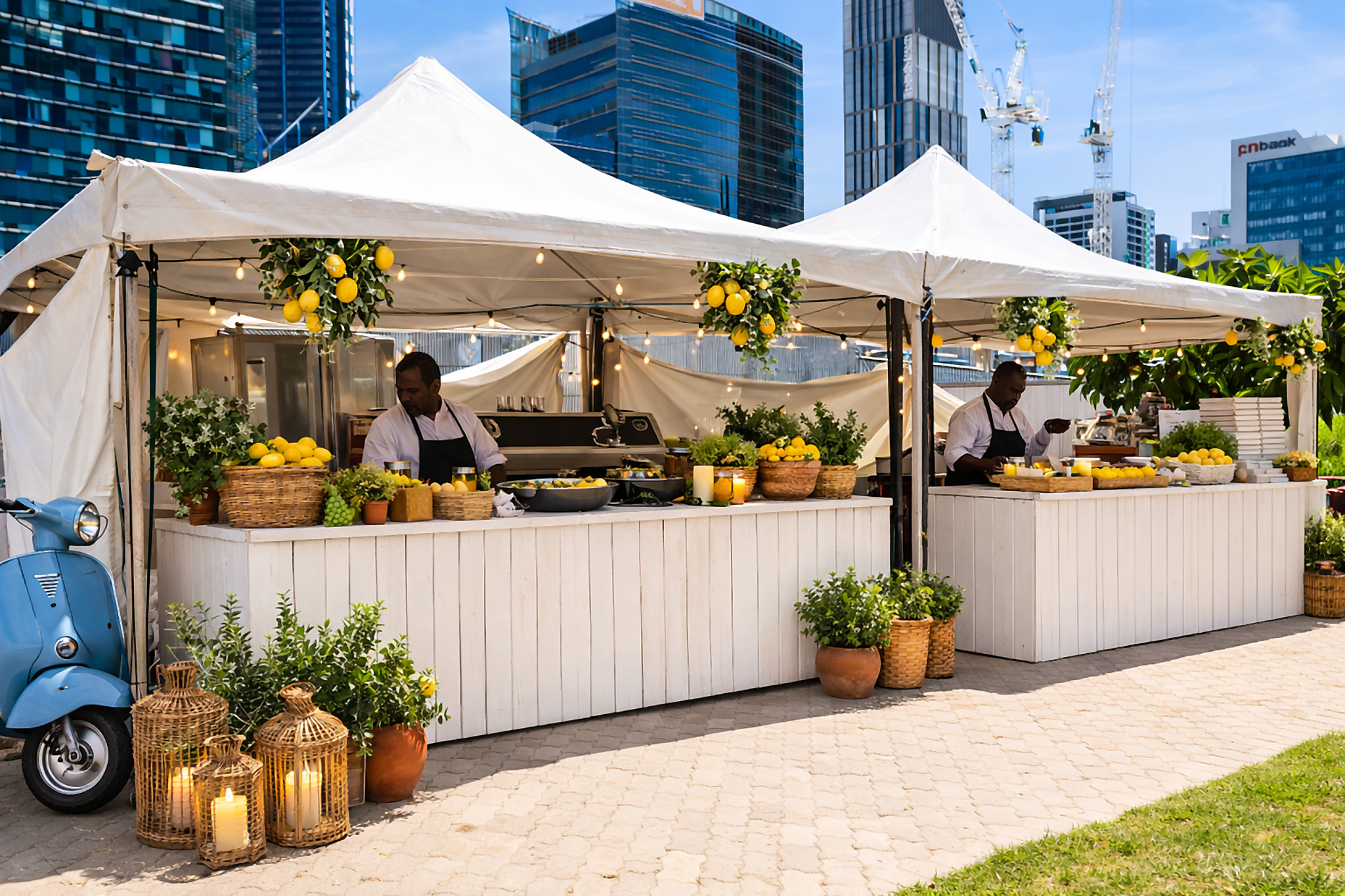 Corporate end of year event Sol Society at Urban Orchard - Ultimo Catering & Events