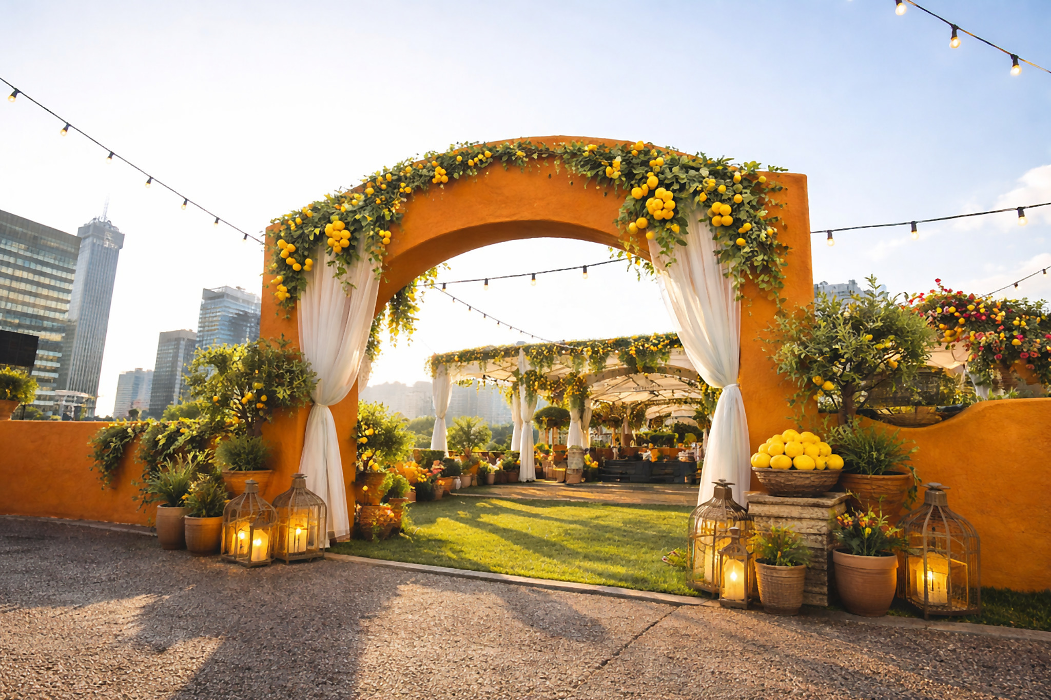 Corporate end of year event Sol Society at Urban Orchard - Ultimo Catering & Events